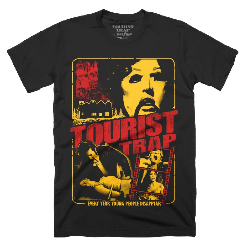 Hooded design Tourist Trap Young People Disappear T-Shirt