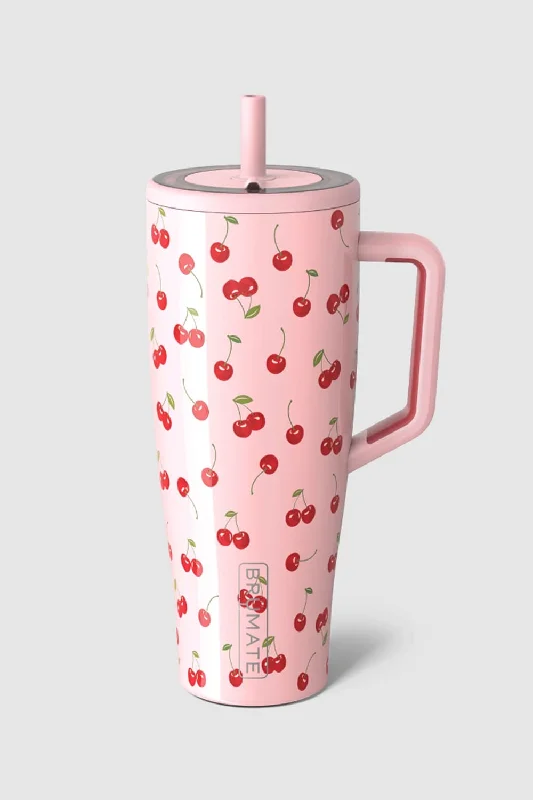 Cozy Chic Trends BruMate Era 40 oz Tumbler in Cherry | DWER40CHYV-CHERRY