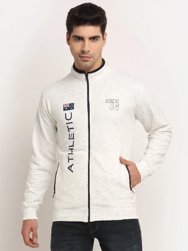 High-end Design Men's Off White Sweatshirt