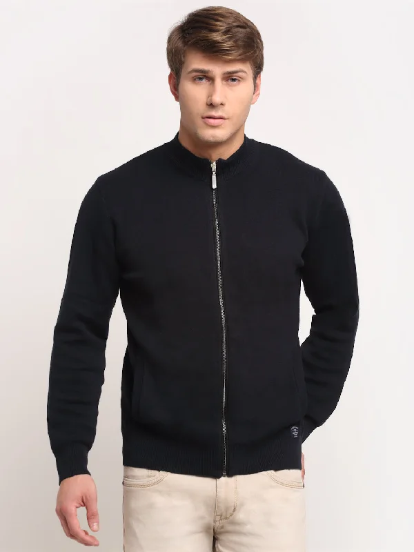 Trendy Dresses Navy Sweater for Men's