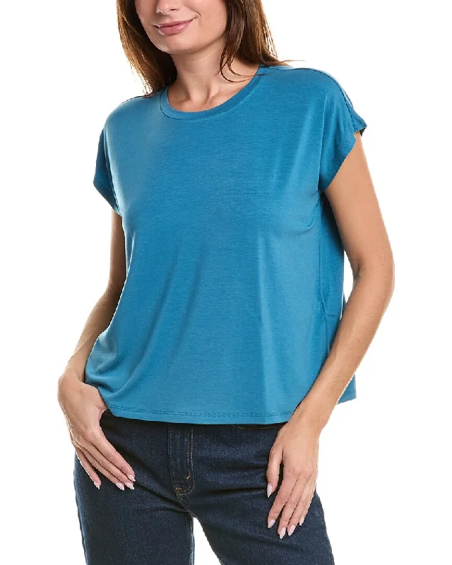 Relaxed Fit Wear Eileen Fisher Crewneck Boxy Top