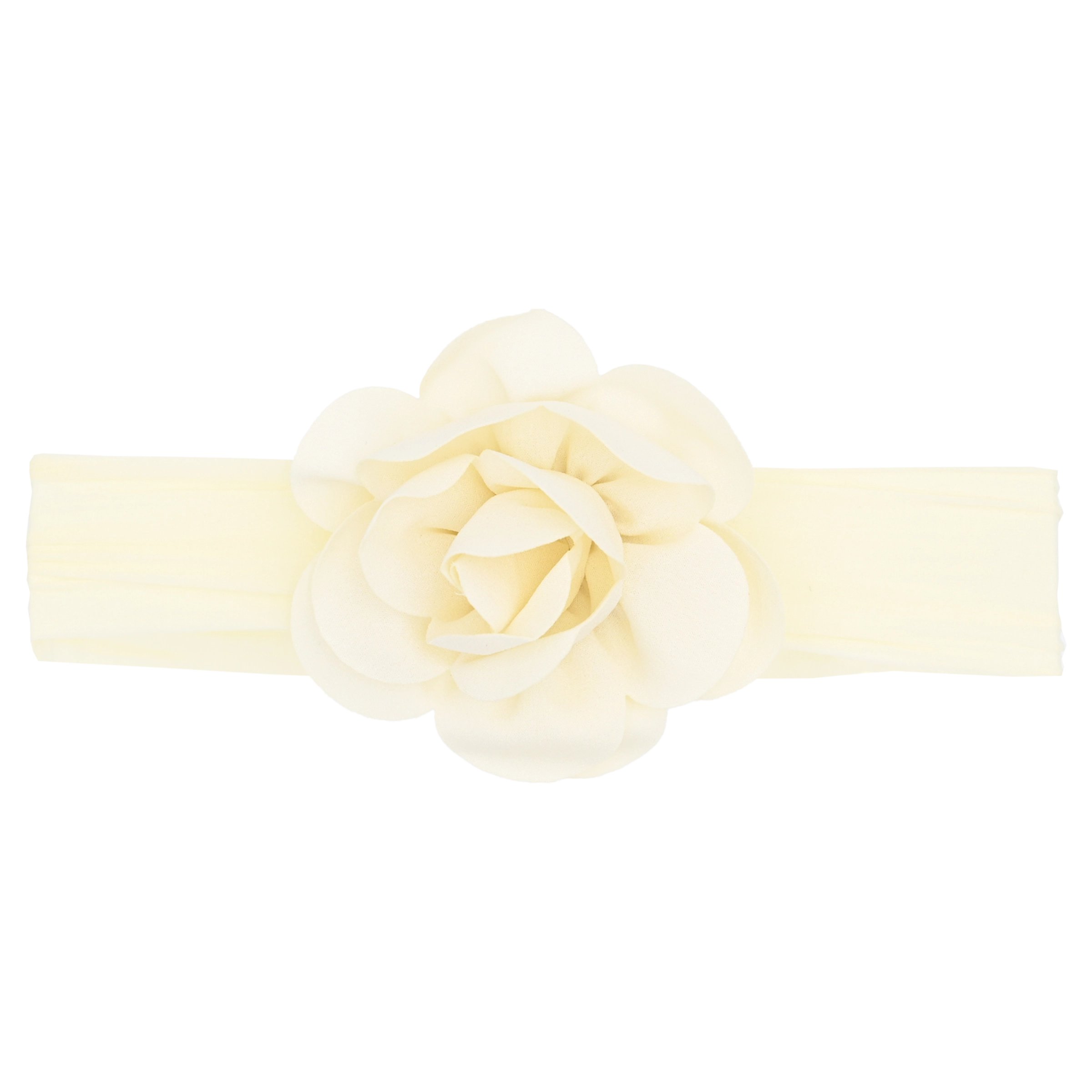Cozy Fit Wear Yellow Blooming Flower Headband