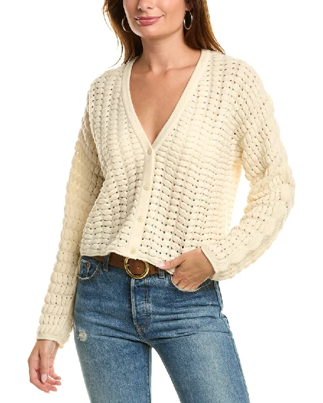 Easy Wear Chic Theory Hanelle Wool & Cashmere-Blend Cardigan