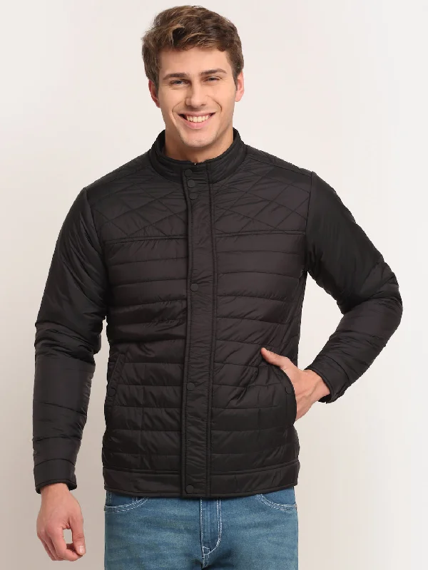 Trendy Casuals Men's Black Jacket