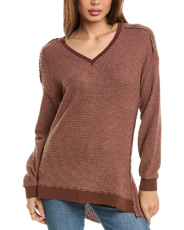 Versatile Comfort Wear Xcvi Oxley V-Neck Pullover