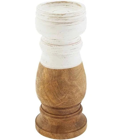 Soft Textures Large Colorblock Candlestick