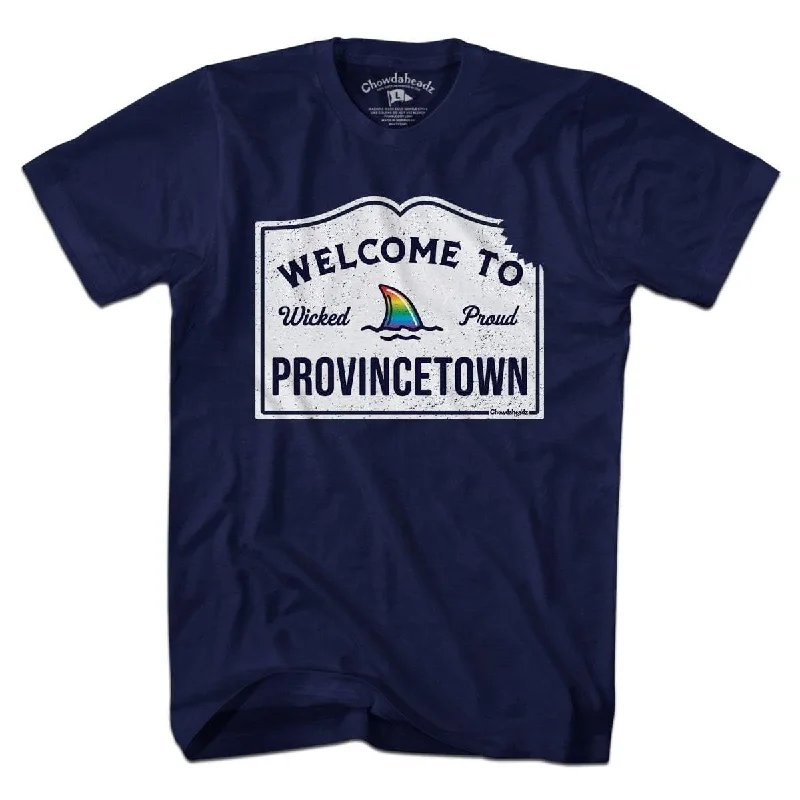 Cozy Chic Welcome to Provincetown T-Shirt