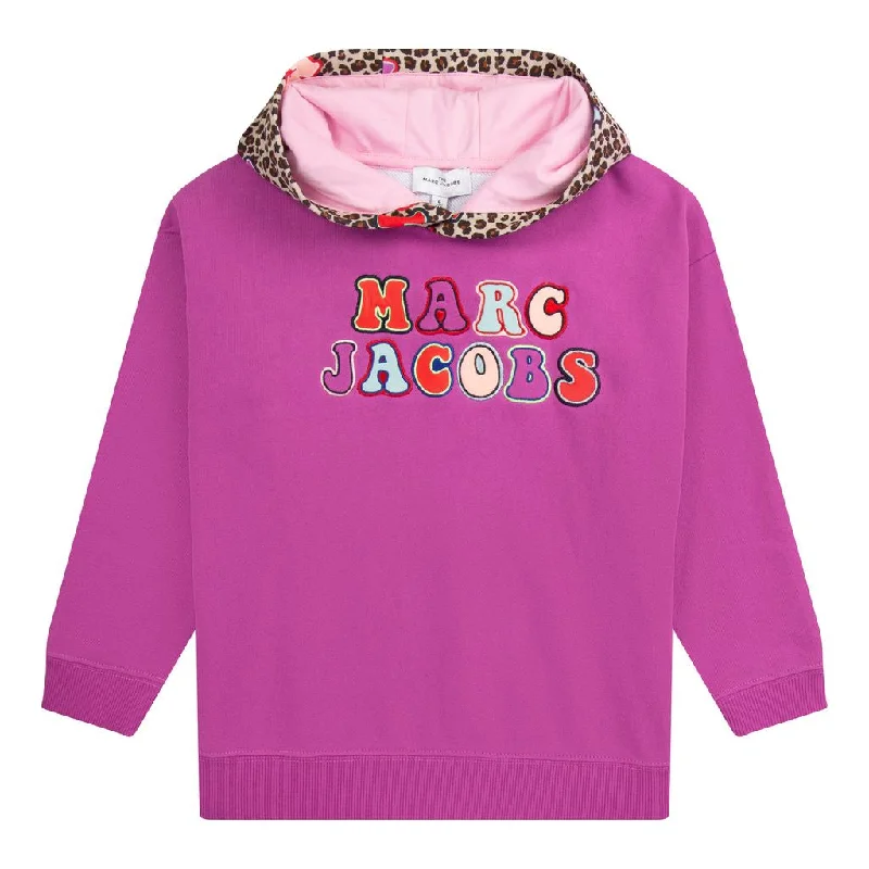 Soft Comfort Wear Pink Logo Hoodie