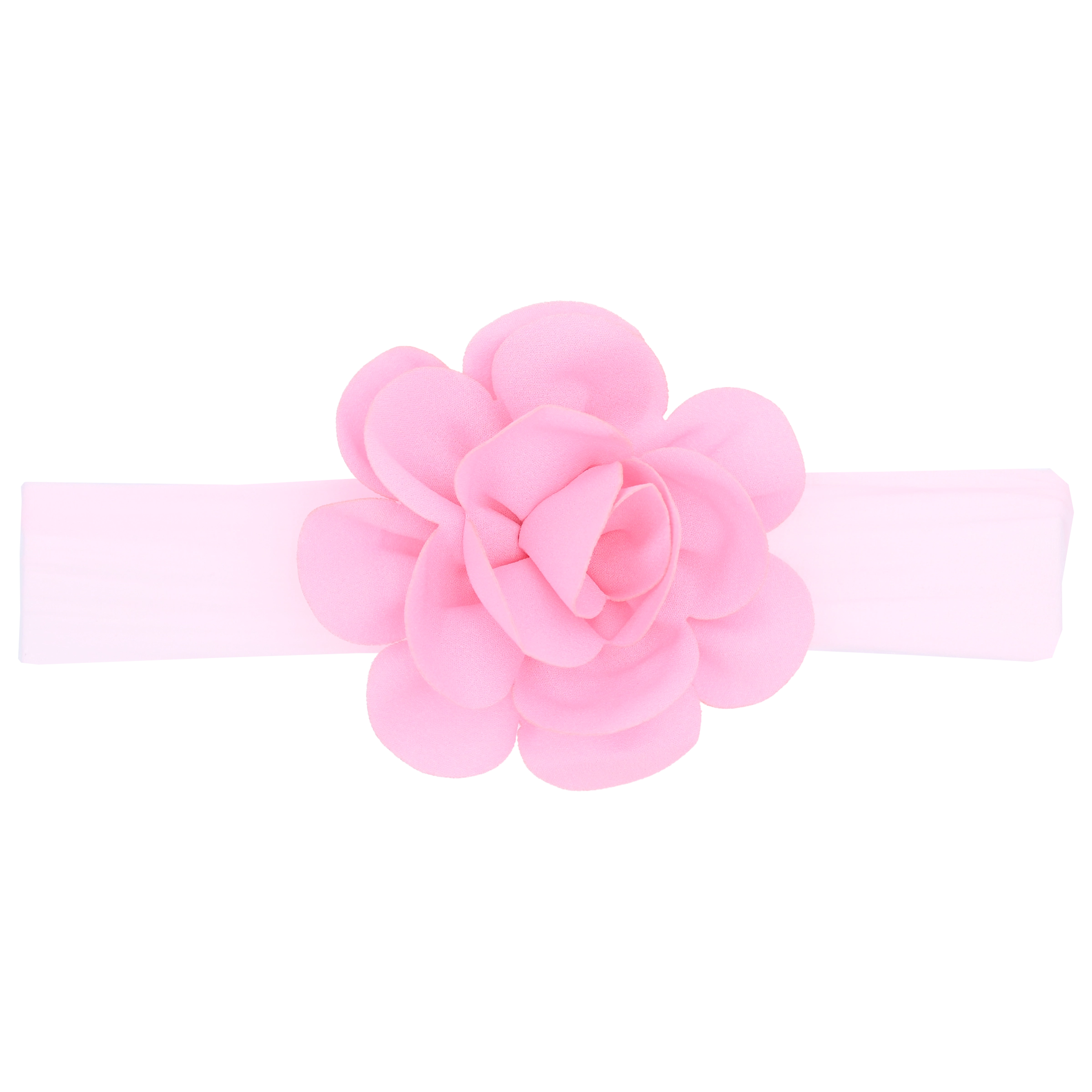 Trendy Looks Pink Blooming Flower Headband