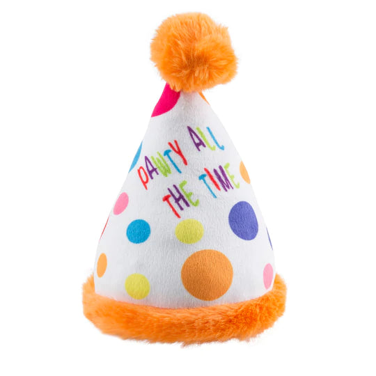 Soft Knitwear Happy Birthday Pawty Hat Toy