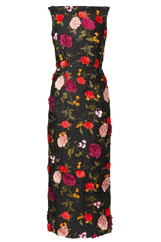 Luxury Style Sleeveless Aline Gown