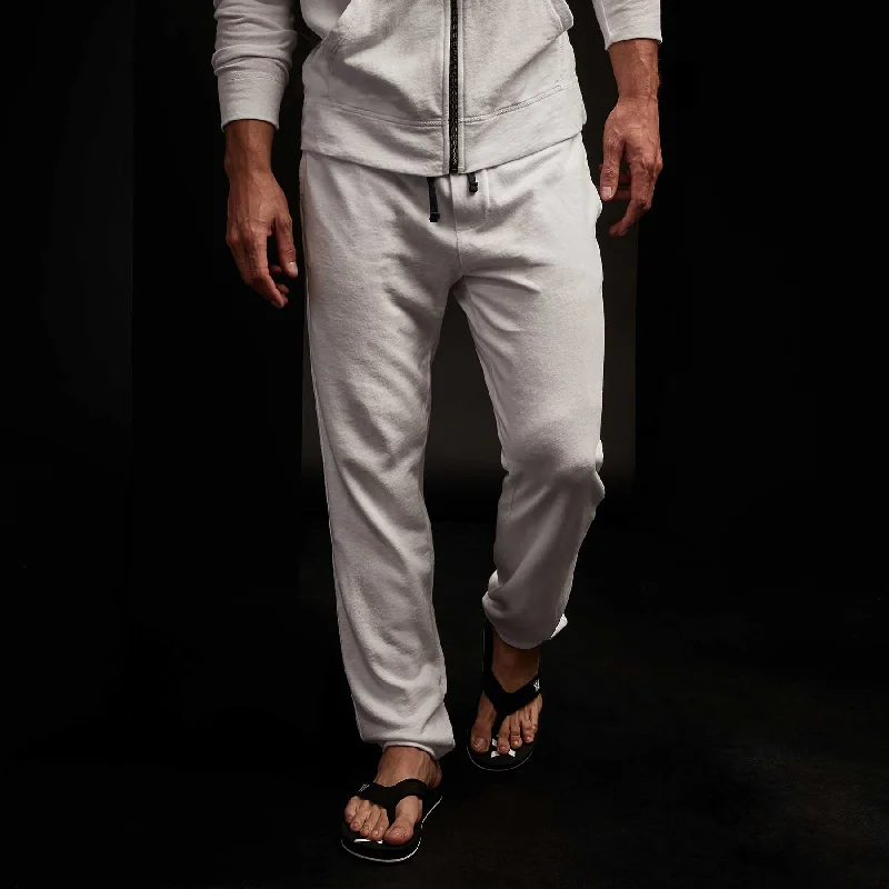 Chic Lounge Vintage French Terry Sweatpant - White