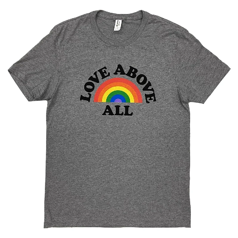 Lace Design Love Above All Shirt