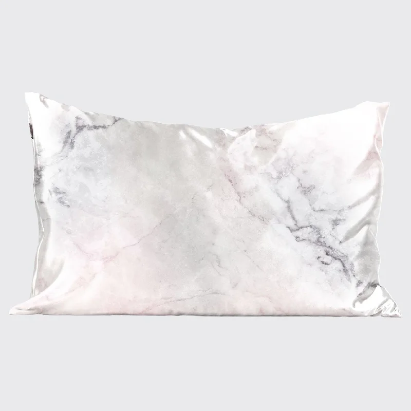 Soft Fashion Satin Pillowcase | Marble