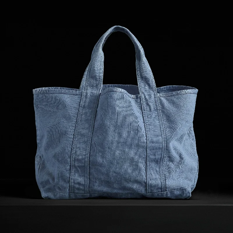 Elegant Wear Small Canvas Tote - Swimming Pool
