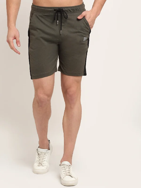 Creative Prints Olive Men Shorts