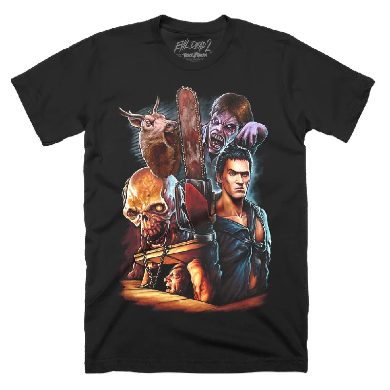 Elegant And Noble Evil Dead 2 Who's Laughing Now T-Shirt