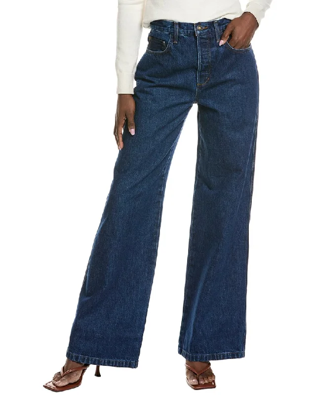 Fresh And Capable Favorite Daughter The Masha Super High-Rise Chastain Wide Leg Jean