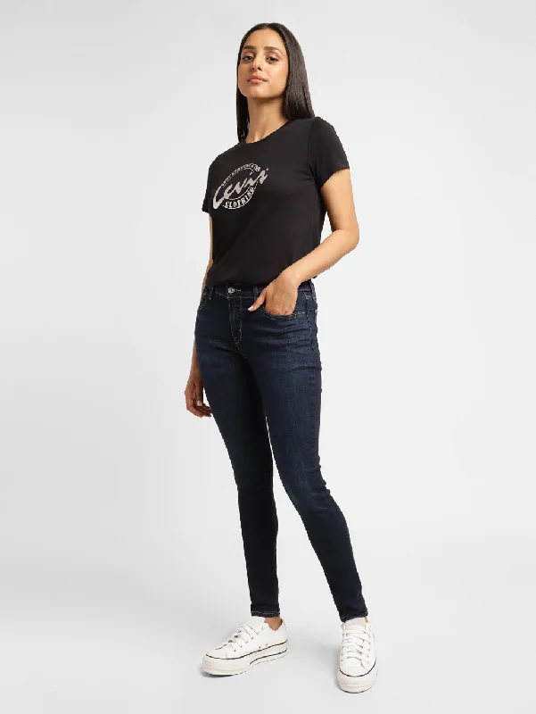 Sports And Leisure Women's Mid Rise 710 Super Skinny Jeans