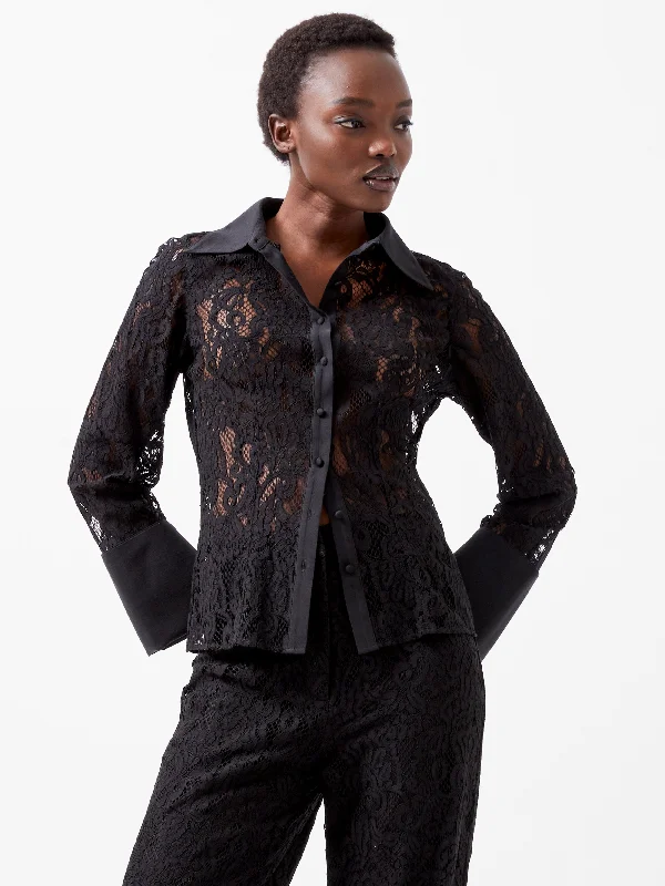 Casual And Comfortable Asura Lace Long Sleeve Shirt