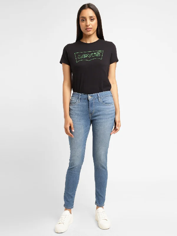 Fashion Must-have Women's Mid Rise 710 Super Skinny Jeans