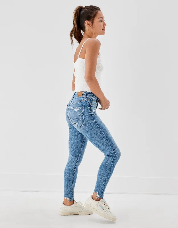 Stretch Design AE Ne(x)t Level Ripped High V-Rise Jegging