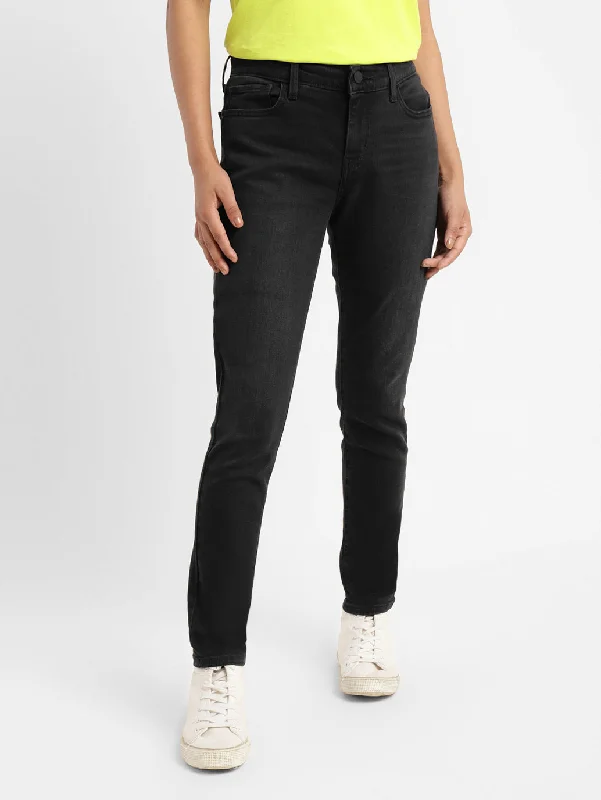 Fashion Style Women's Mid Rise 710 Super Skinny Jeans