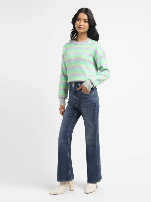 Fashion Design Women's High Rise 726 Bootcut Jeans