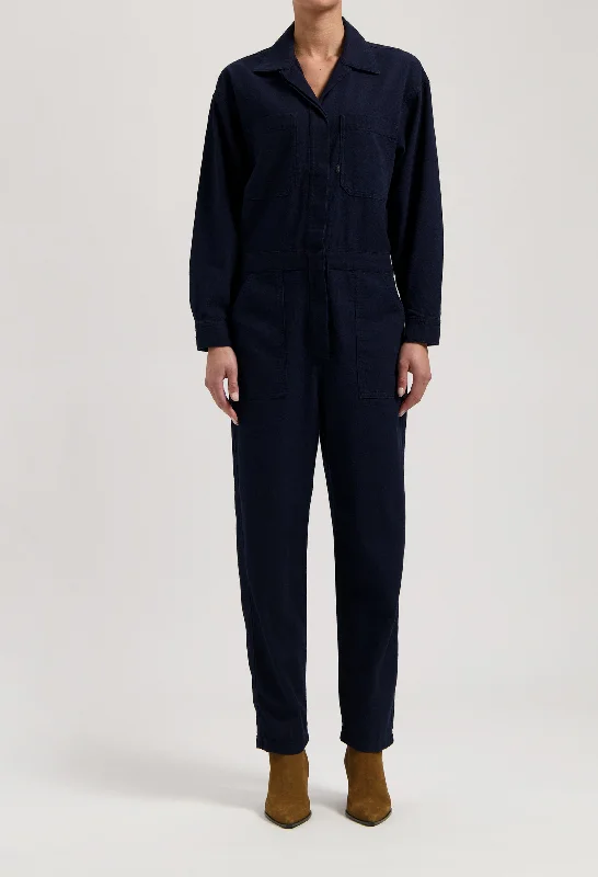 Comfortable Fashion Uma Jumpsuit - Onyx Dry