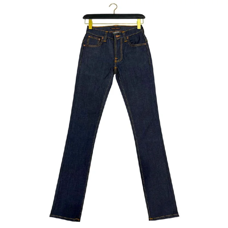 French Style Nudie Jeans Cotton Jeans & Women's Pant
