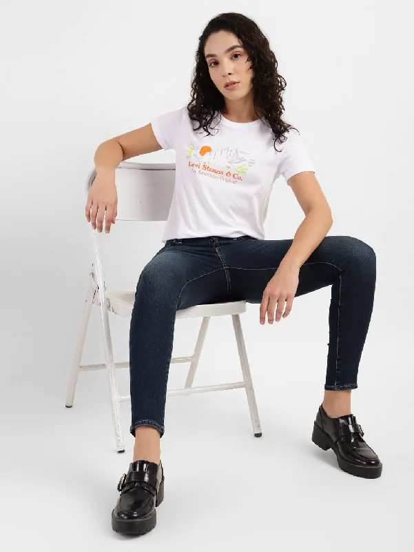 Cute Style Women's Mid Rise 710 Super Skinny Jeans