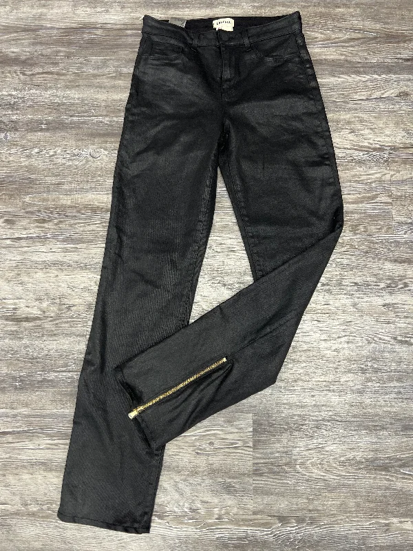 Fashion Pioneer Black Denim Jeans Designer L Agence, Size 2