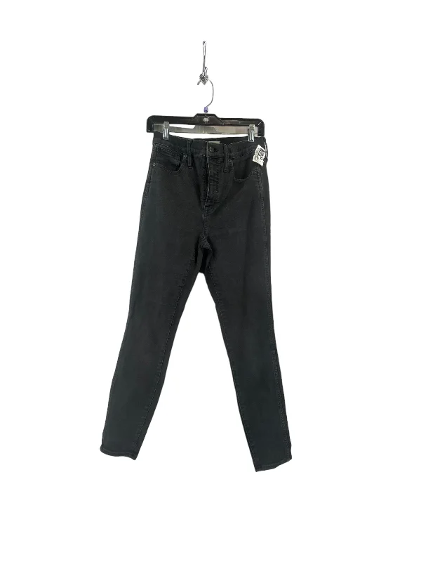 Versatile Style Black Denim Jeans Skinny Madewell, Size 29