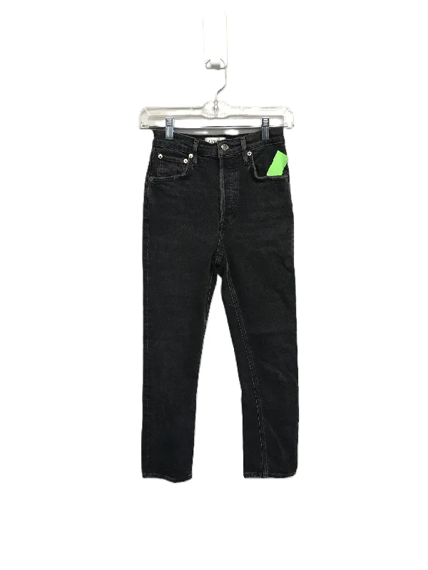 Fresh And Fashionable Black Jeans Designer By Agolde, Size: 0