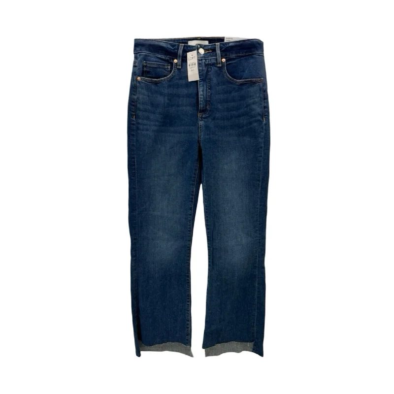 Comfortable Lifestyle Blue Denim Jeans Boot Cut Loft, Size 2