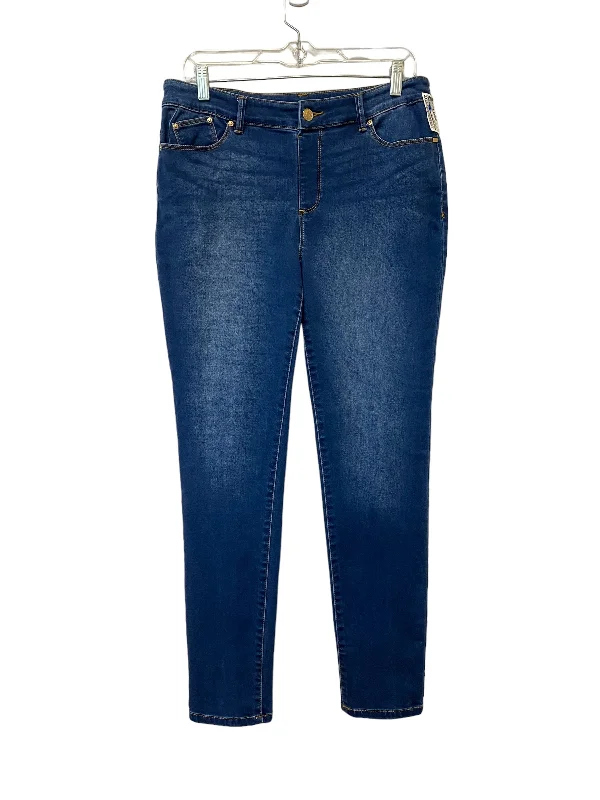 Simple Matching Blue Denim Jeans Jeggings Chicos