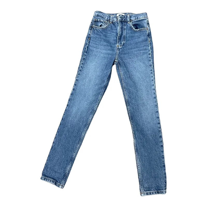 Noble Temperament Blue Denim Jeans Skinny Cma, Size 2