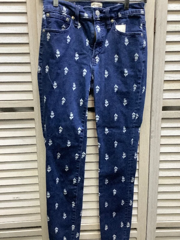 Warm Atmosphere Blue Denim Jeans Skinny J. Crew, Size 4