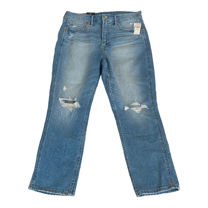 Dessert Matching Blue Denim Jeans Straight Gap, Size 12