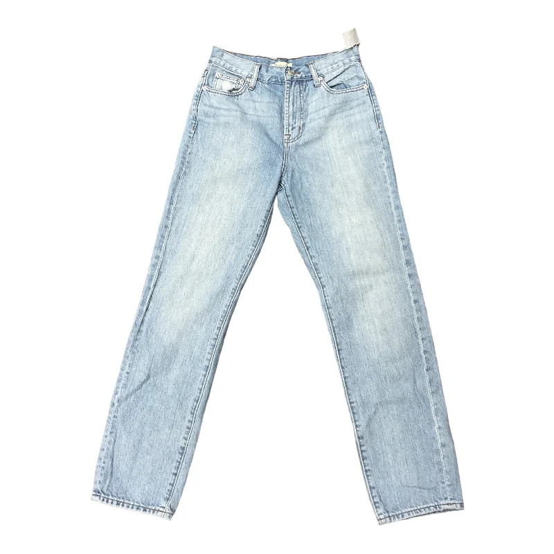 Modern Chic Blue Denim Jeans Straight Madewell, Size 2