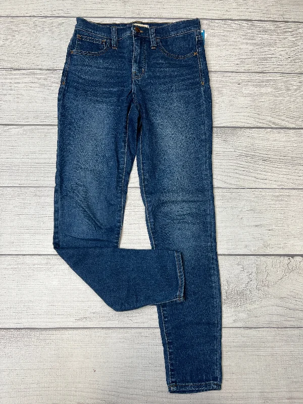 Playful Style Blue Jeans Skinny Madewell, Size 2