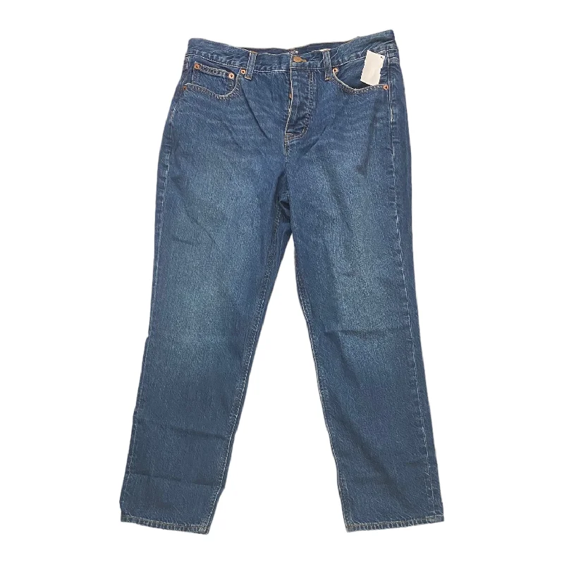 Celebrity Style Blue Jeans Straight J. Crew, Size 8