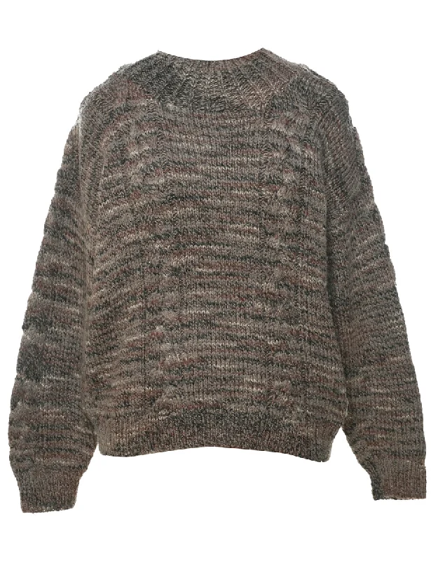 Exquisite Details Cable Knit Jumper - M