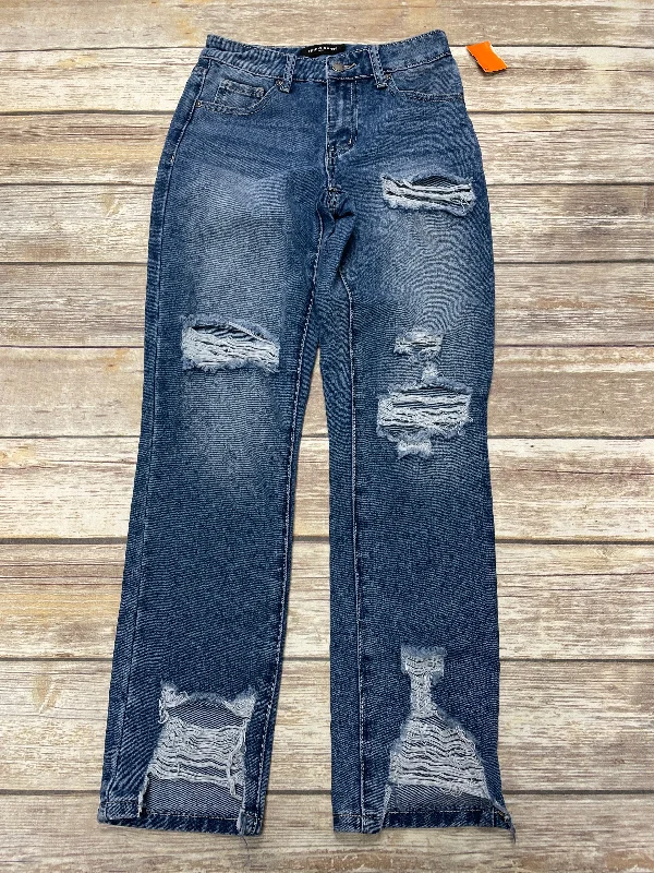 Double-sided Wear Denim Jeans Skinny Cme, Size 0