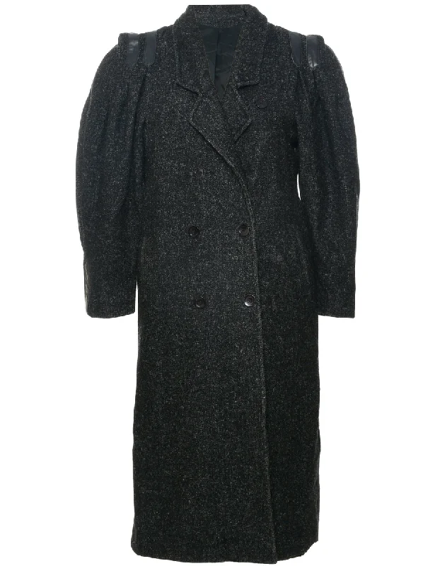 Must-have For Fashion Double Breasted Wool Coat - L