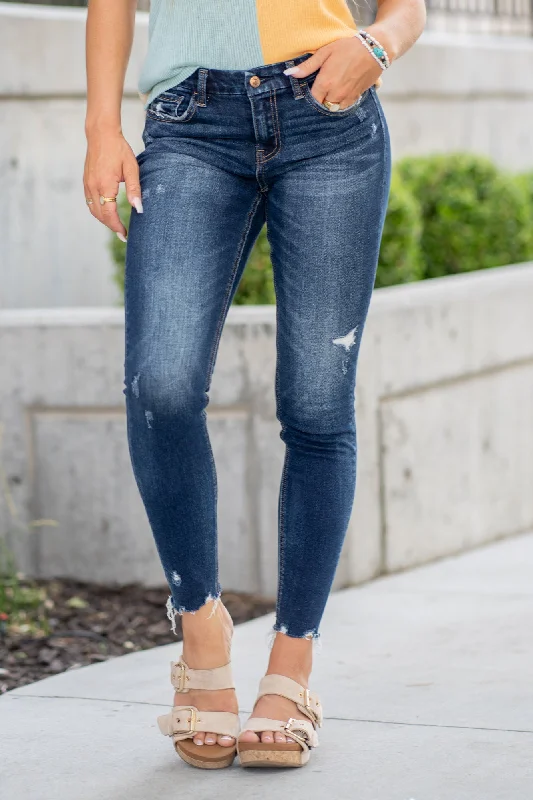 Easy Style Monumentally Mid Rise Ankle Skinny