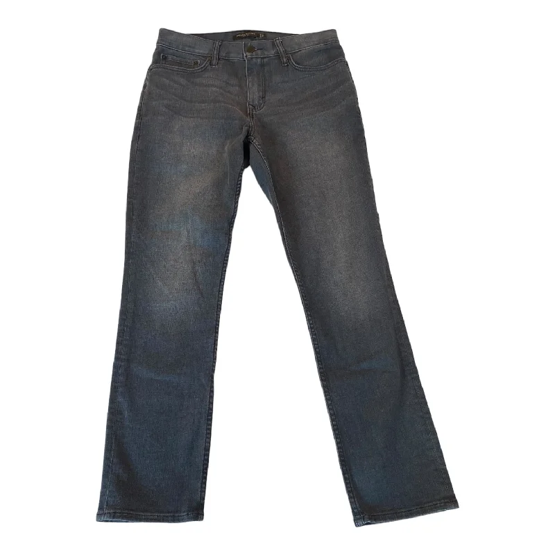 Wearable At Home Or Out Grey Jeans Straight Banana Republic, Size 10