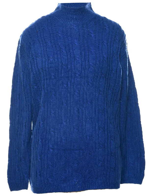 Lace Design Karen Scott Jumper - L
