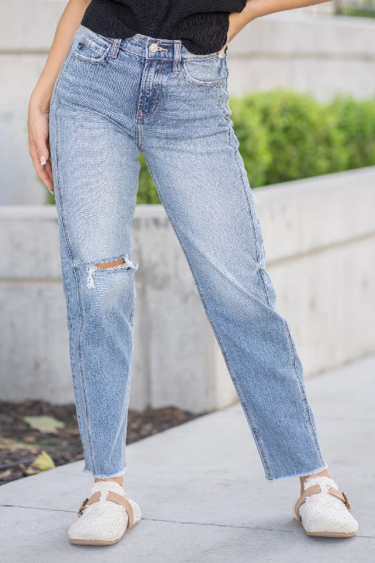 Stylish Casuals Georgian Ultra High Rise '90s Boyfriend Fit