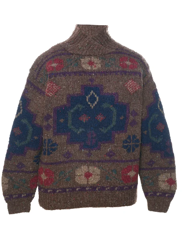 Personalized Wear Multi-colour Jumper - M